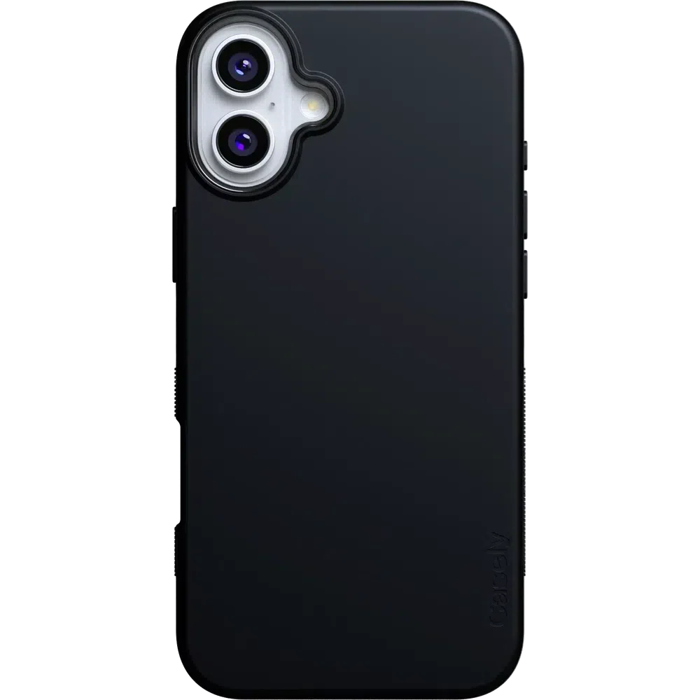 Black on Black | Ultra-Protective Bold Case iPhone Case get.casely Bold + MagSafe® iPhone 16 Plus 