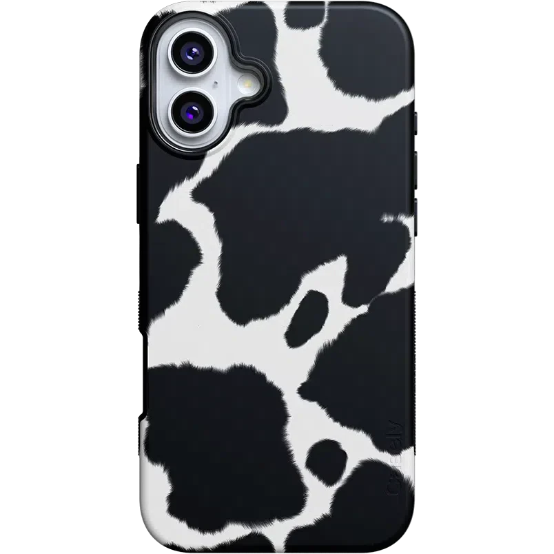 Current MOOd | Cow Print Case iPhone Case get.casely Bold + MagSafe® iPhone 16 Plus