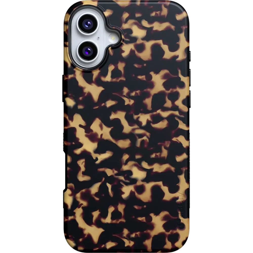 Shell Shocked | Tortoise Print Case iPhone Case get.casely Bold + MagSafe® iPhone 16 Plus