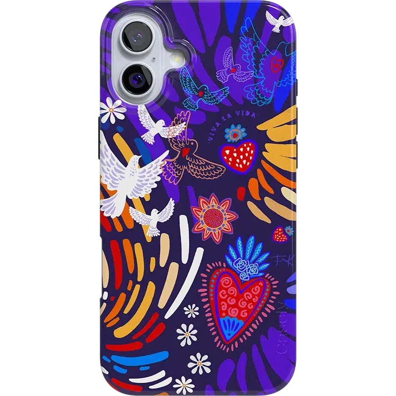 Viva La Vida | Frida Kahlo Collage Case iPhone Case get.casely Classic + MagSafe® iPhone 16 Plus 