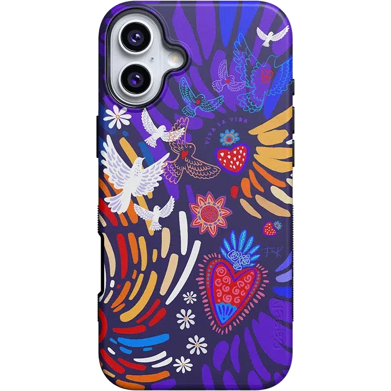 Viva La Vida | Frida Kahlo Collage Case iPhone Case get.casely Bold + MagSafe® iPhone 16 Plus