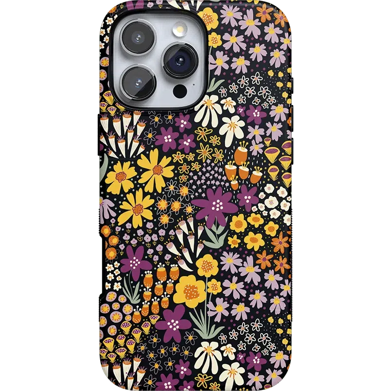 Falling for You | Plum Floral Case iPhone Case get.casely Bold + MagSafe® iPhone 16 Pro Max