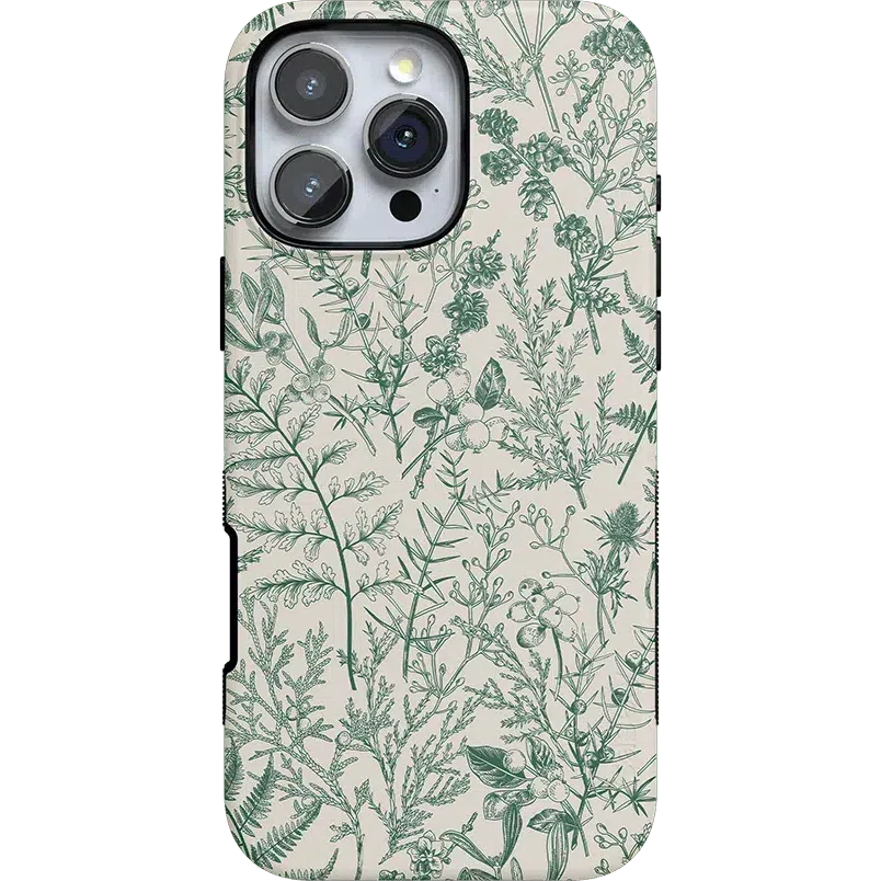 Sage Garden | Green Floral Case iPhone Case get.casely Bold + MagSafe® iPhone 16 Pro Max