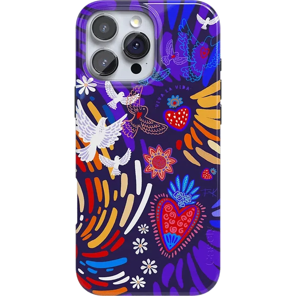 Viva La Vida | Frida Kahlo Collage Case iPhone Case get.casely Classic + MagSafe® iPhone 16 Pro Max