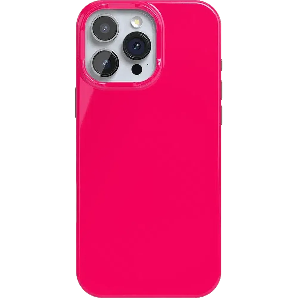 Think Pink | Solid Neon Pink Case iPhone Case get.casely Classic + MagSafe® iPhone 16 Pro Max