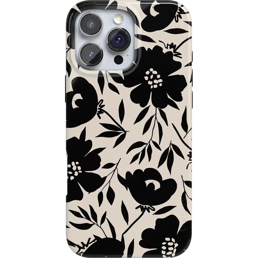 Dark Fantasy | Contrast Floral Case iPhone Case get.casely Classic + MagSafe® iPhone 16 Pro Max