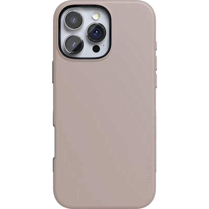 Taupe on Nude | Ultra-Protective Bold Case iPhone Case get.casely Bold + MagSafe® iPhone 16 Pro Max 
