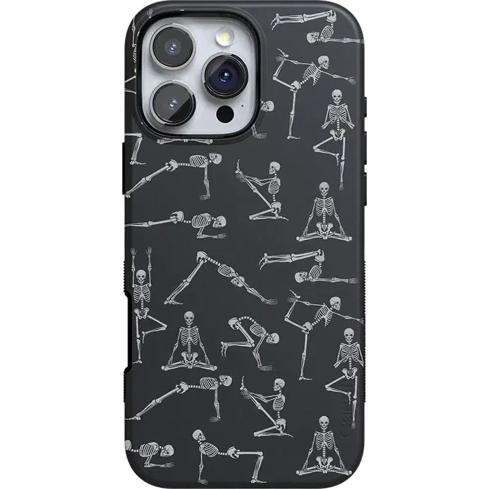 Corpse Pose | Skeleton Yoga Case Phone Case Casetry Bold + MagSafe® iPhone 16 Pro Max