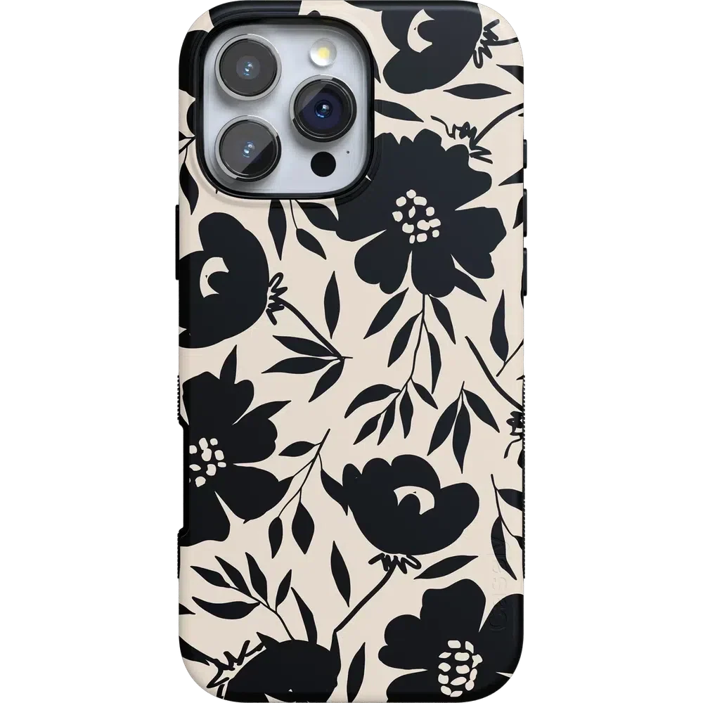 Dark Fantasy | Contrast Floral Case iPhone Case get.casely Bold + MagSafe® iPhone 16 Pro Max