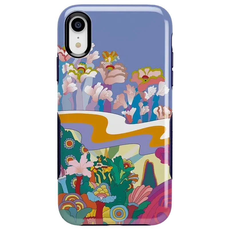 Beneath the Waves | The Beatles Yellow Submarine Case iPhone Case get.casely Bold iPhone XR 