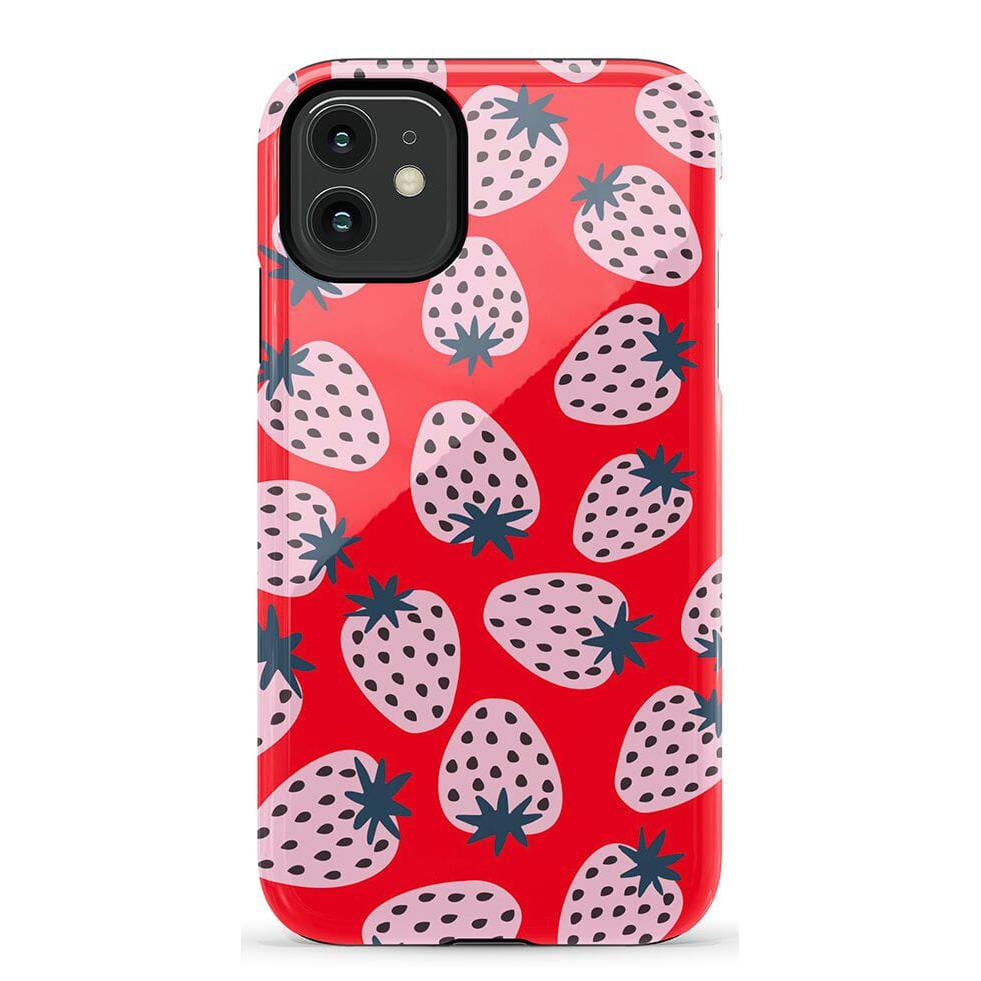 I'd Pick You | Red Strawberry Case iPhone Case get.casely Essential iPhone 11