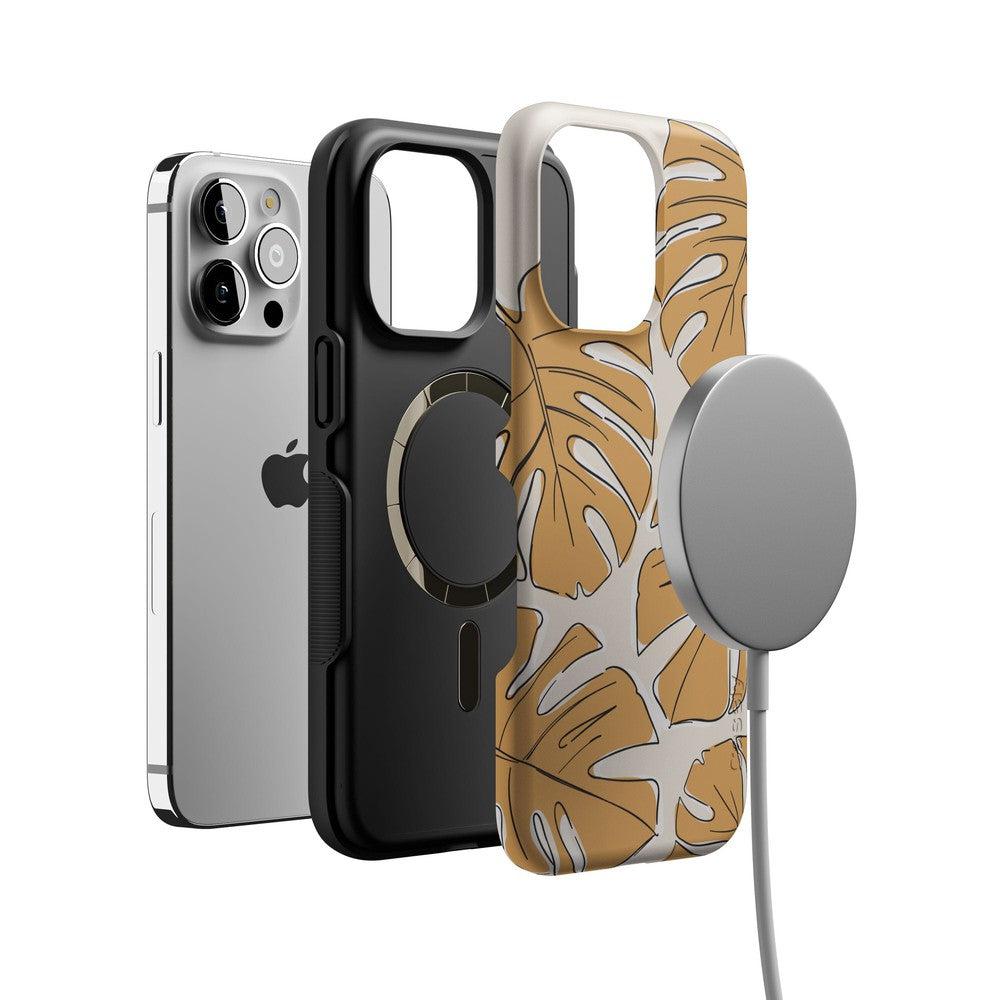 Island Time | Tropical Leaves Floral Case