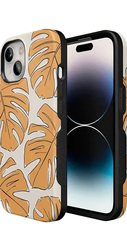 Island Time | Tropical Leaves Floral Case