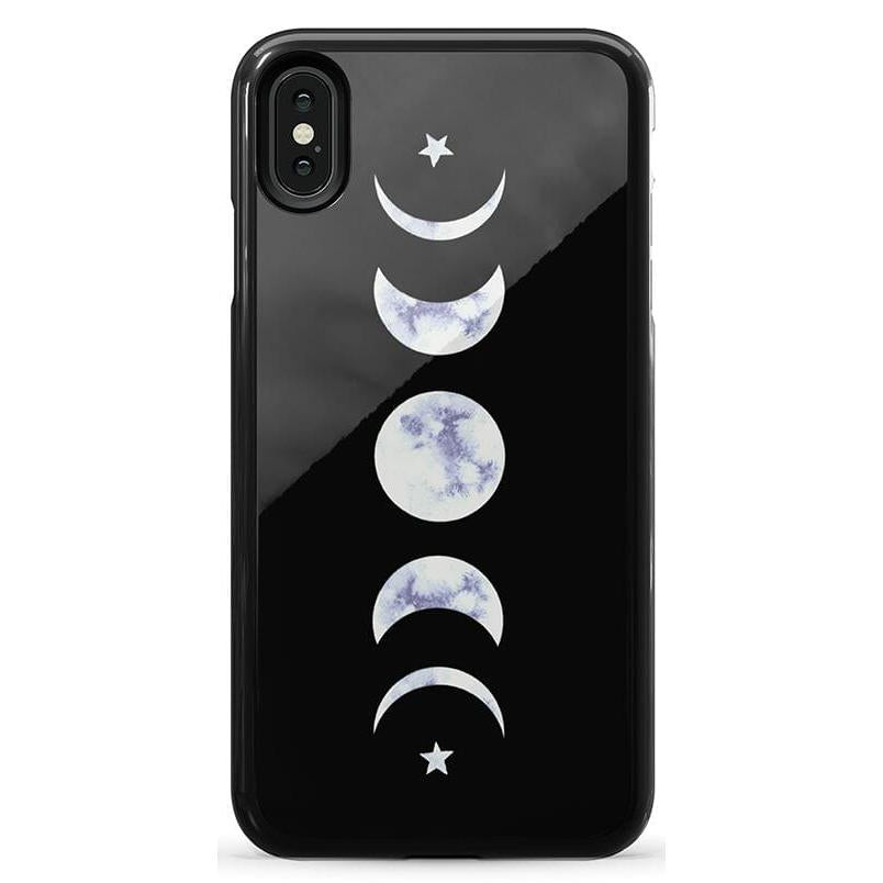 It's Just a Phase | Marble Moon Case iPhone Case get.casely Essential iPhone XS Max 