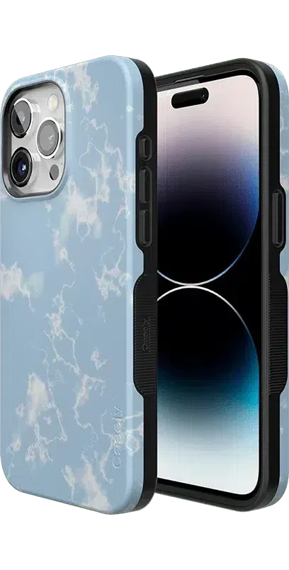 Light Blue Skies | Marble Clouds Case