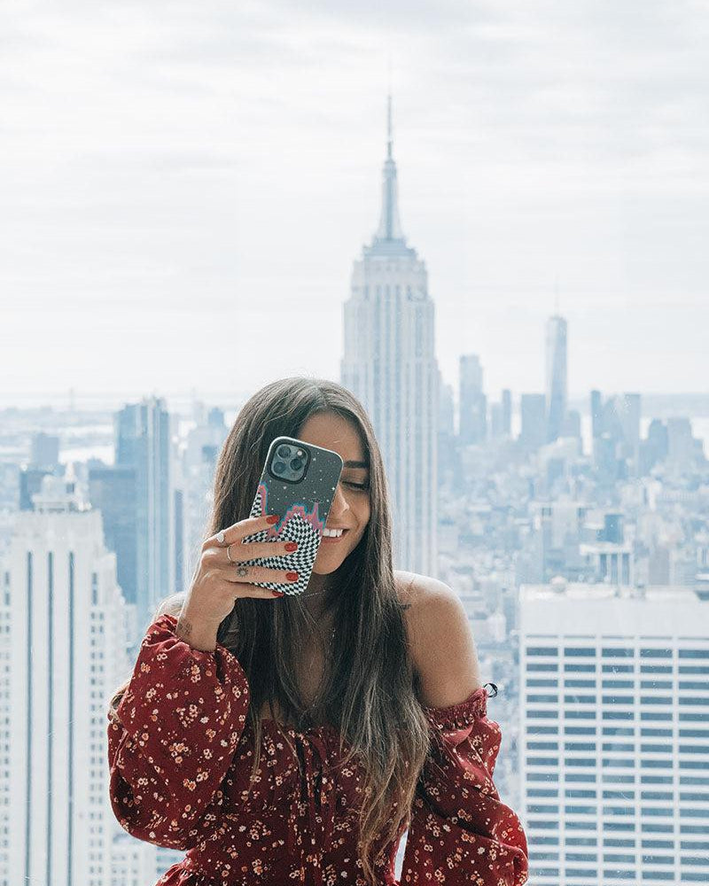 Long Strange Drip | Checkered Space Case