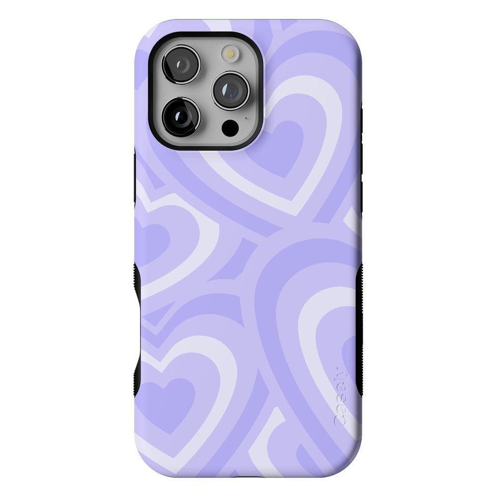 Love Song | Lavender Heart Case iPhone Case get.casely Bold + MagSafe® iPhone 16 Pro Max 