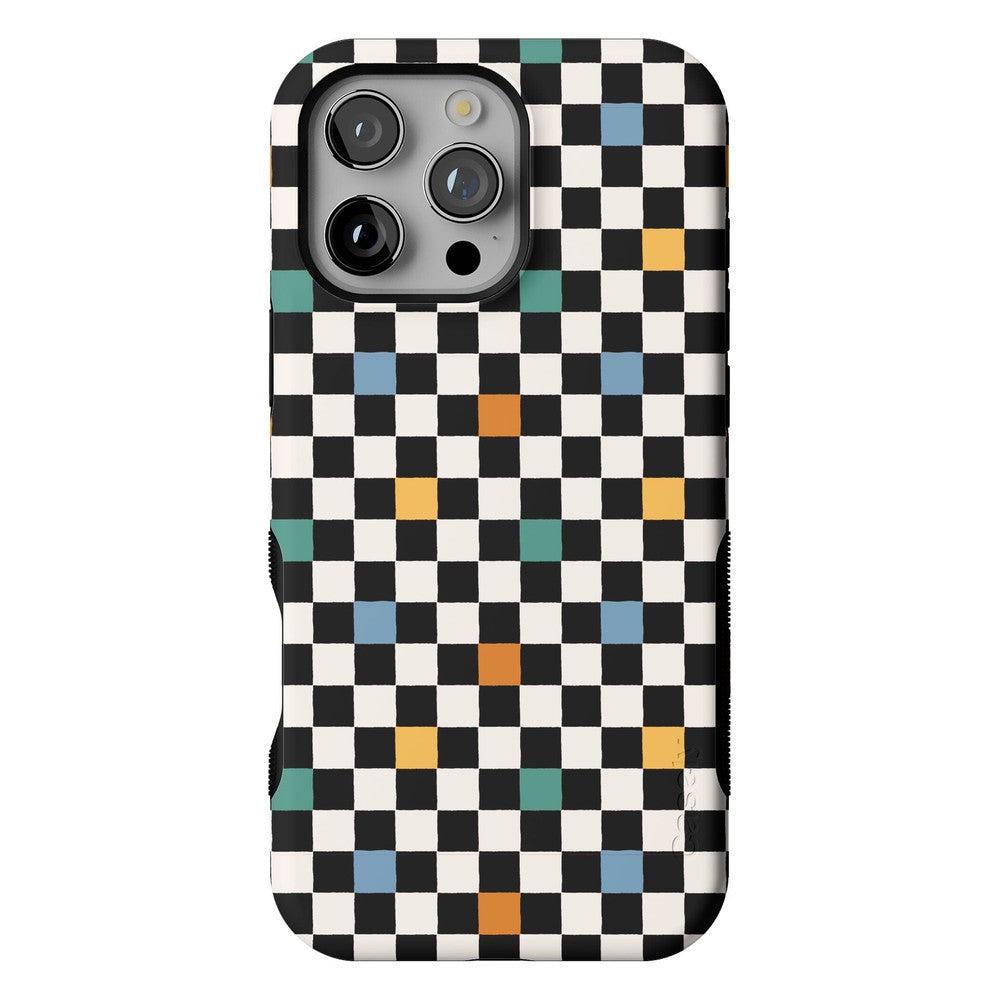 Old Skool | Retro Checkerboard Case iPhone Case get.casely Bold + MagSafe® iPhone 16 Pro Max 