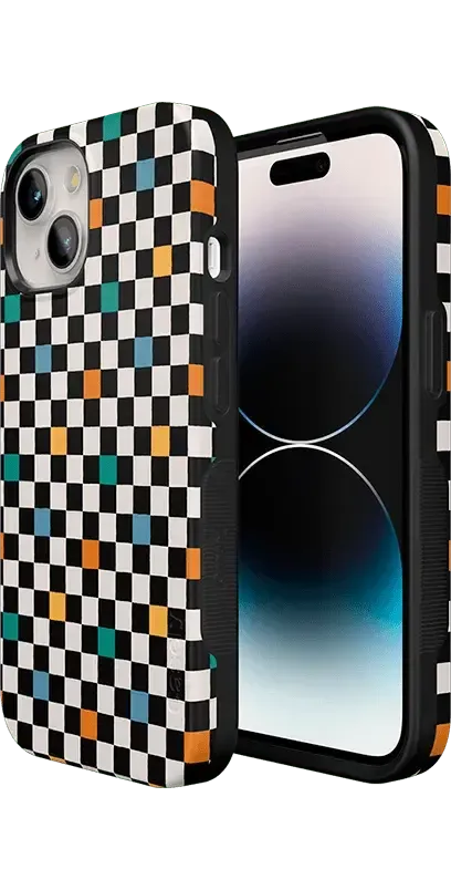 Old Skool | Retro Checkerboard Case