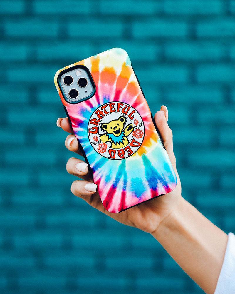 On Tour | Grateful Dead Tie Dye Sticker Case