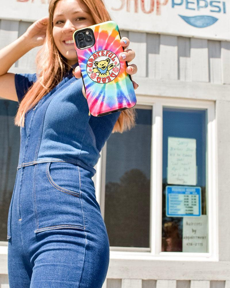 On Tour | Grateful Dead Tie Dye Sticker Case