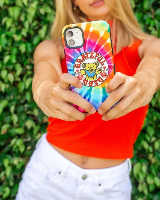 On Tour | Grateful Dead Tie Dye Sticker Case