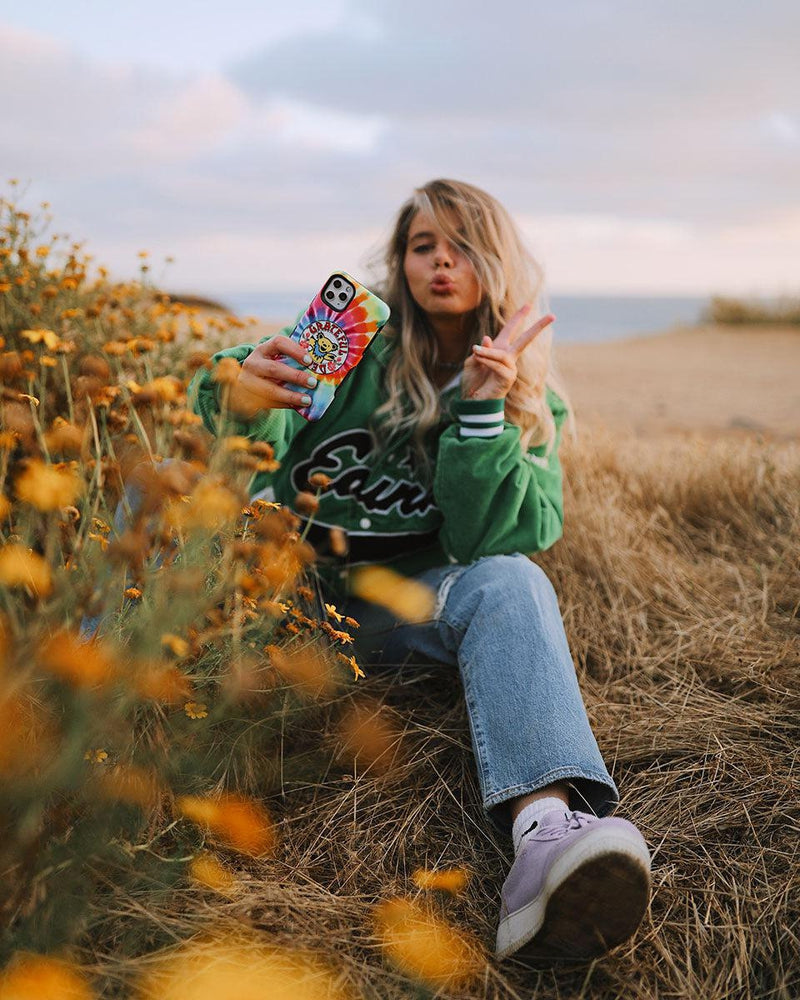 On Tour | Grateful Dead Tie Dye Sticker Case