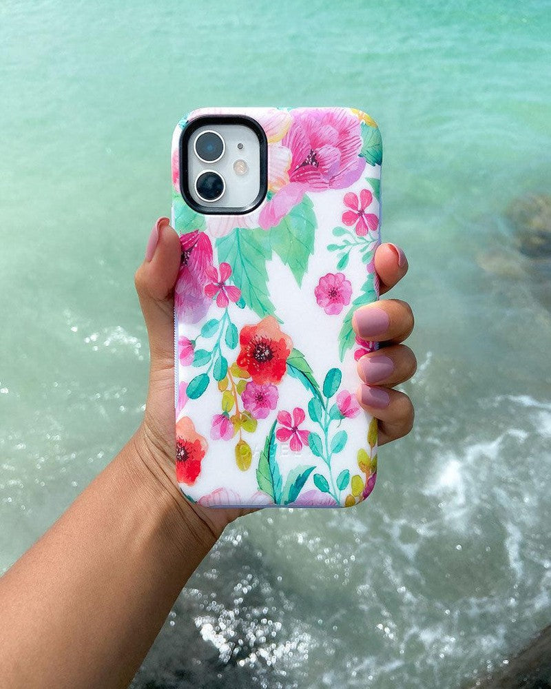 Out And About | Light Pink Floral Case