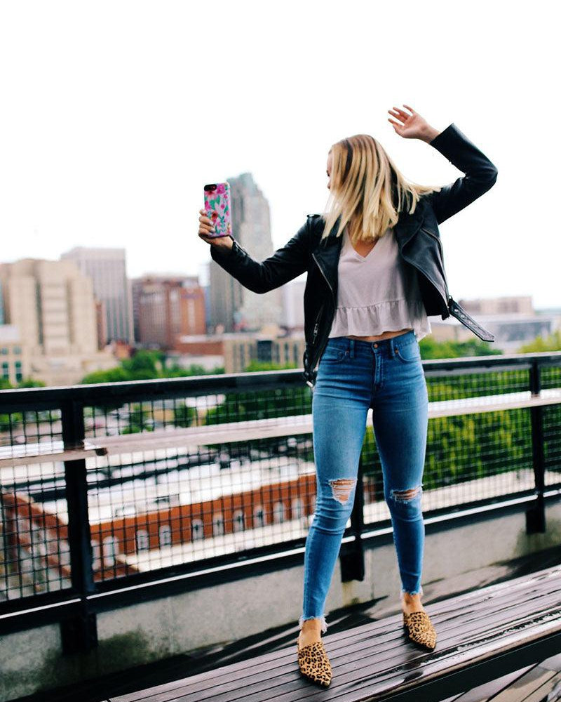Out And About | Light Pink Floral Case