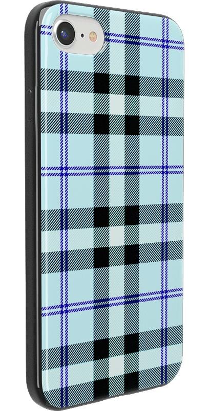 As if! | Light Blue Plaid Case