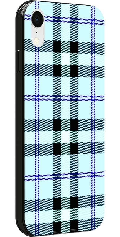 As if! | Light Blue Plaid Case