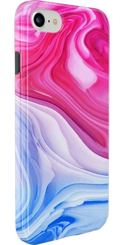 Land & Sea | Marble Swirl iPhone Case