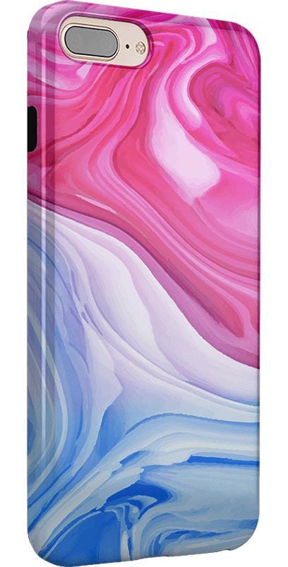 Land & Sea | Marble Swirl iPhone Case