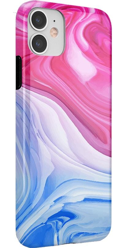 Land & Sea | Marble Swirl iPhone Case