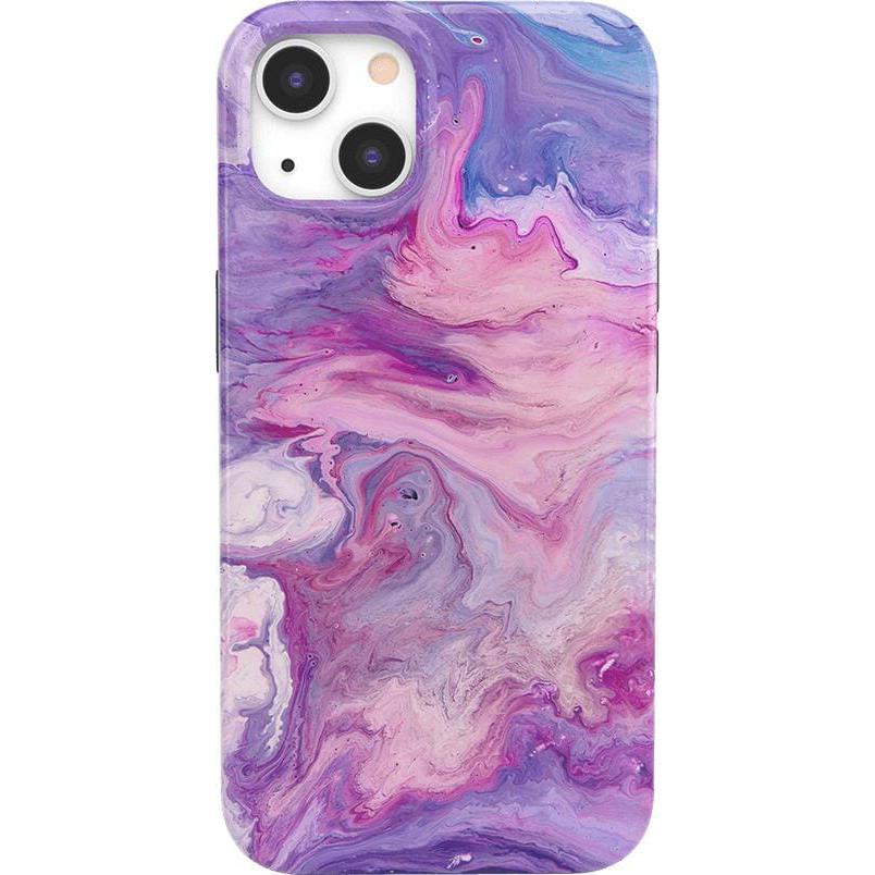 Tie Dying Over You | Purple Marble iPhone Case iPhone Case get.casely Classic iPhone 13 Mini