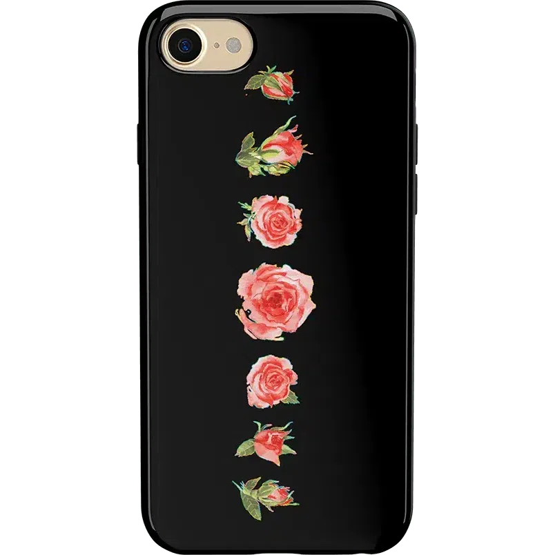 Accept the Rose | Blooming Red Rose Floral Case
