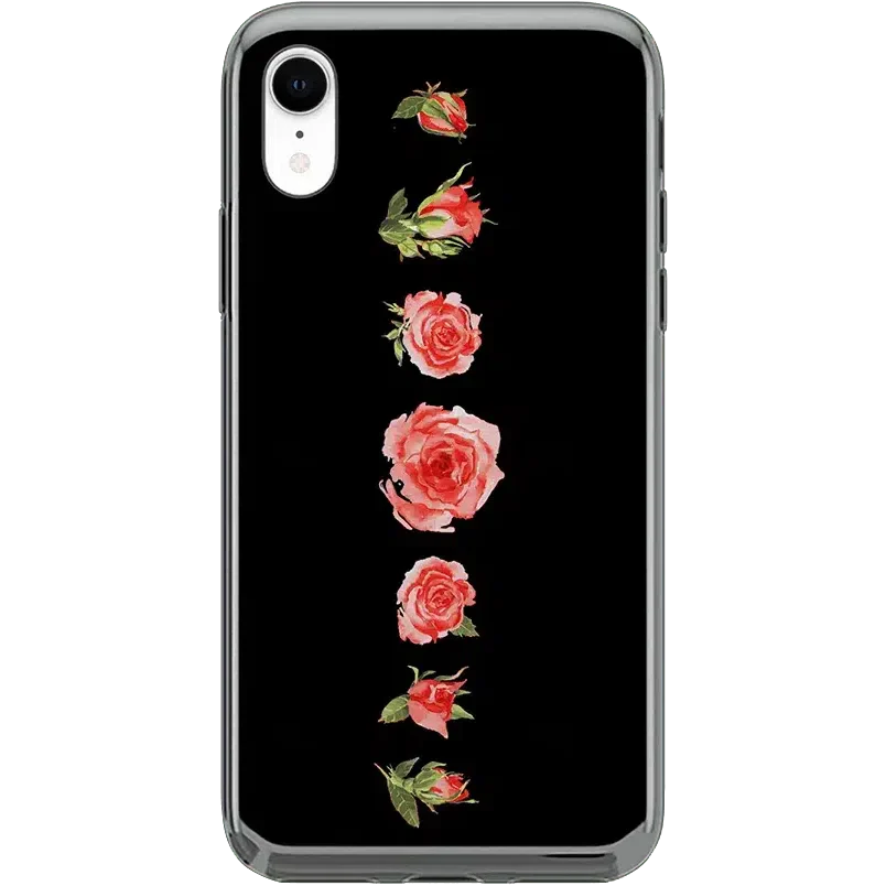 Accept the Rose | Blooming Red Rose Floral Case iPhone Case get.casely Classic iPhone XR 