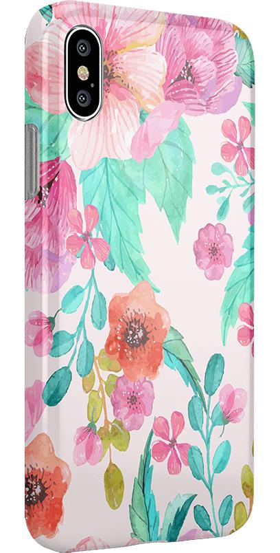 Out And About | Light Pink Floral Case