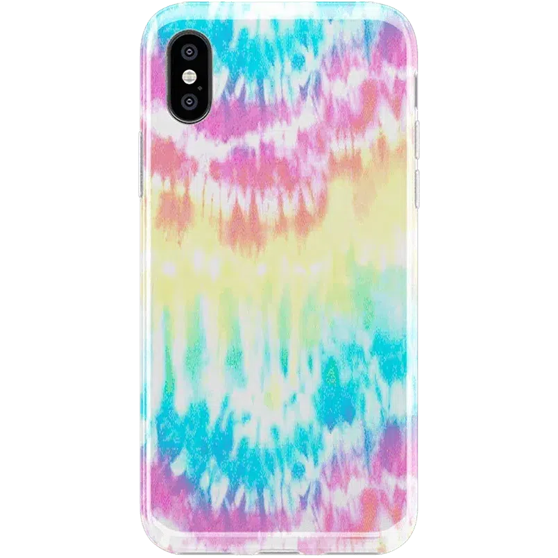 Wild & Free | Classic Rainbow Tie Dye iPhone Case iPhone Case get.casely Classic iPhone XS Max 