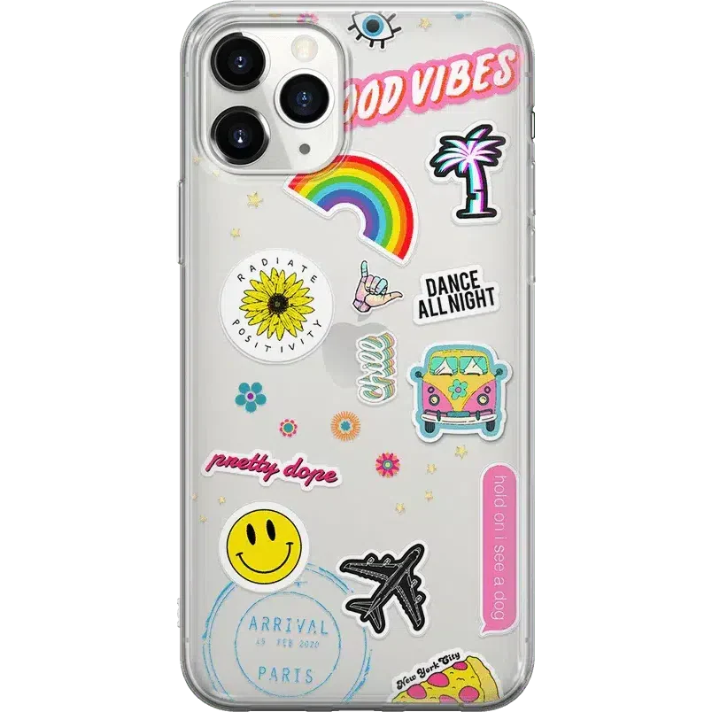 Stuck on U | Festival Sticker Floral Case iPhone Case get.casely Classic iPhone 11 Pro 