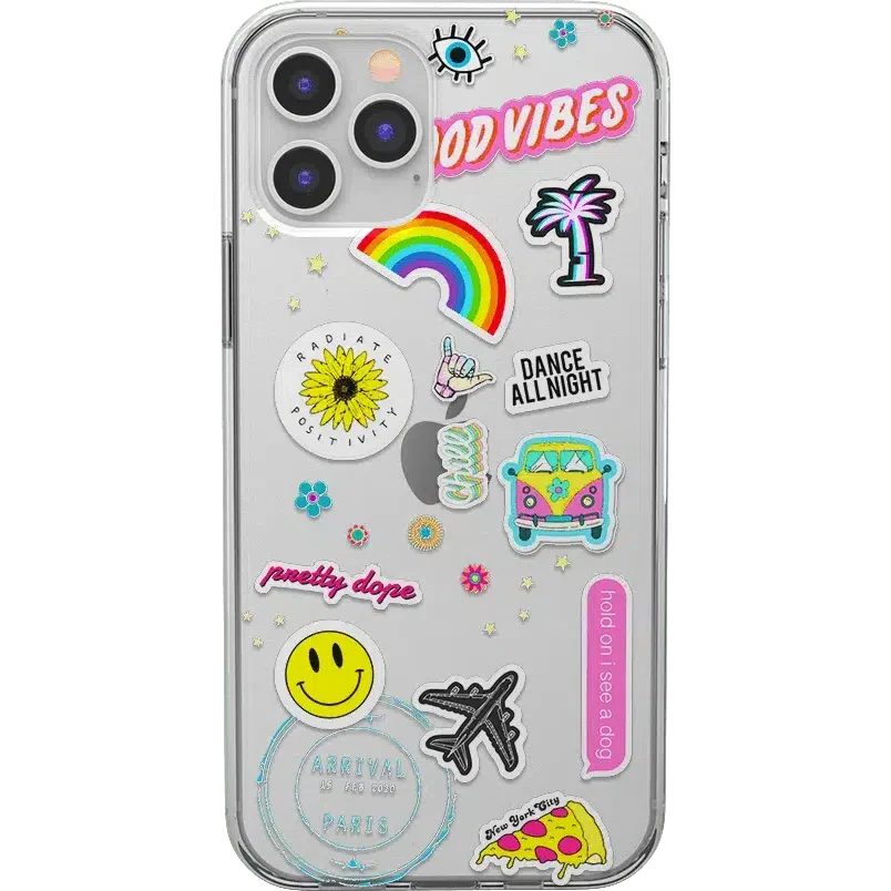 Stuck on U | Festival Sticker Floral Case iPhone Case get.casely Classic iPhone 12 Pro 