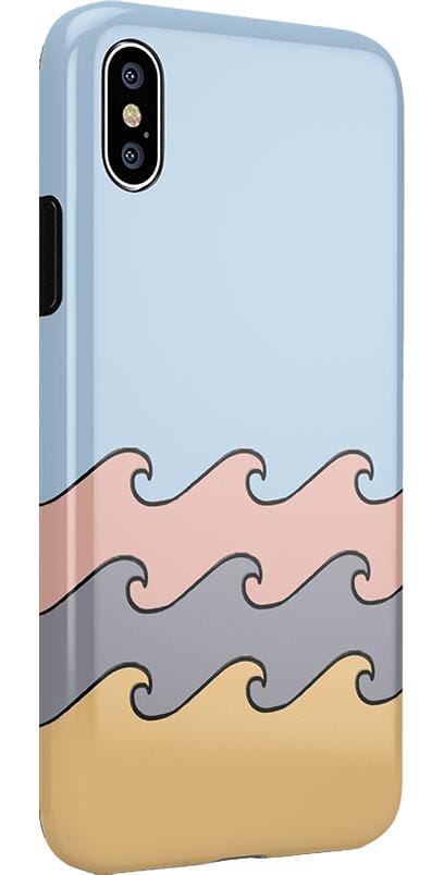 High Tide | Layered Ocean Waves Case