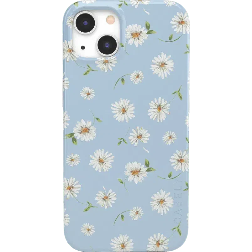Daisy Daydream | Baby Blue Floral Case iPhone Case get.casely Classic + MagSafe® iPhone 13