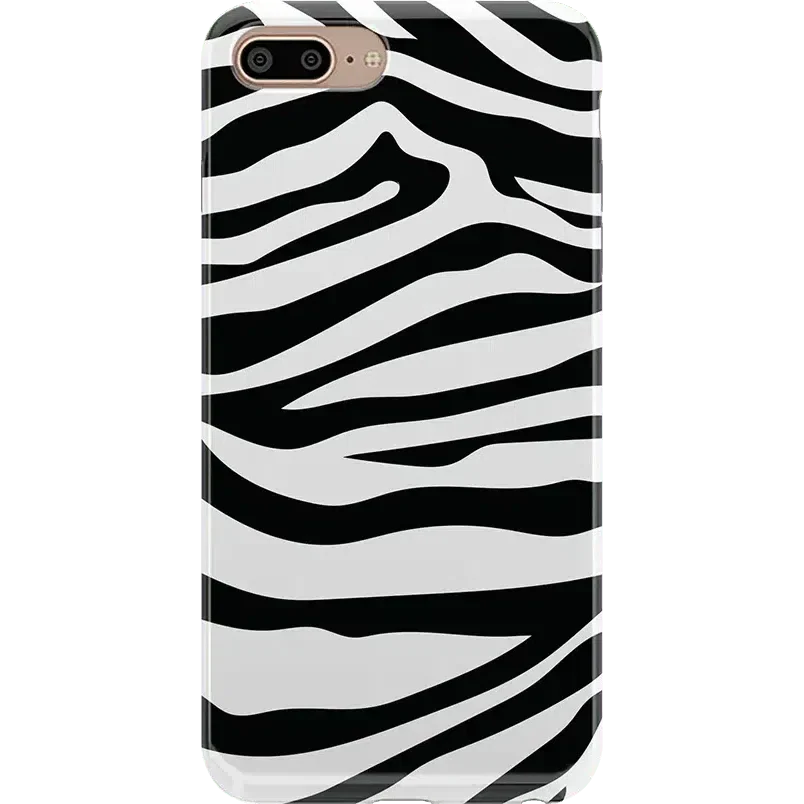 Into the Wild | Zebra Print Case iPhone Case get.casely Classic iPhone 6/7/8 Plus 