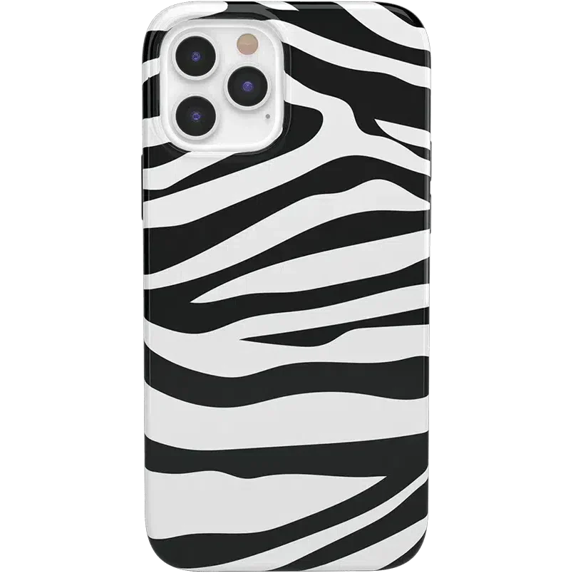 Into the Wild | Zebra Print Case iPhone Case get.casely Classic iPhone 12 Pro Max 