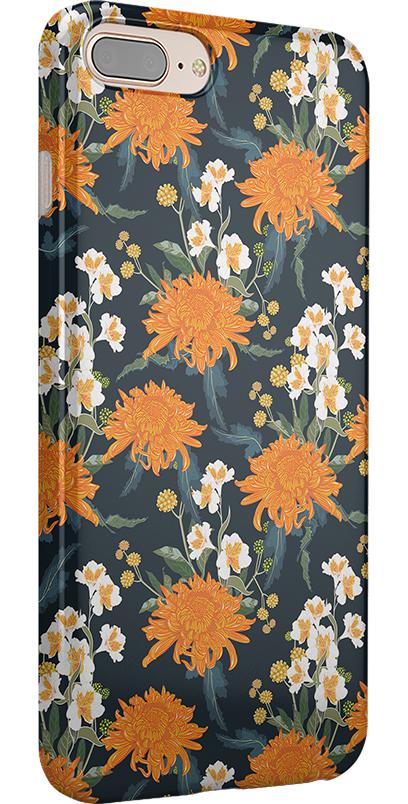 Off Tropic Floral | Exotic Orange Flower Case