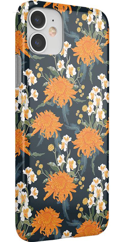 Off Tropic Floral | Exotic Orange Flower Case