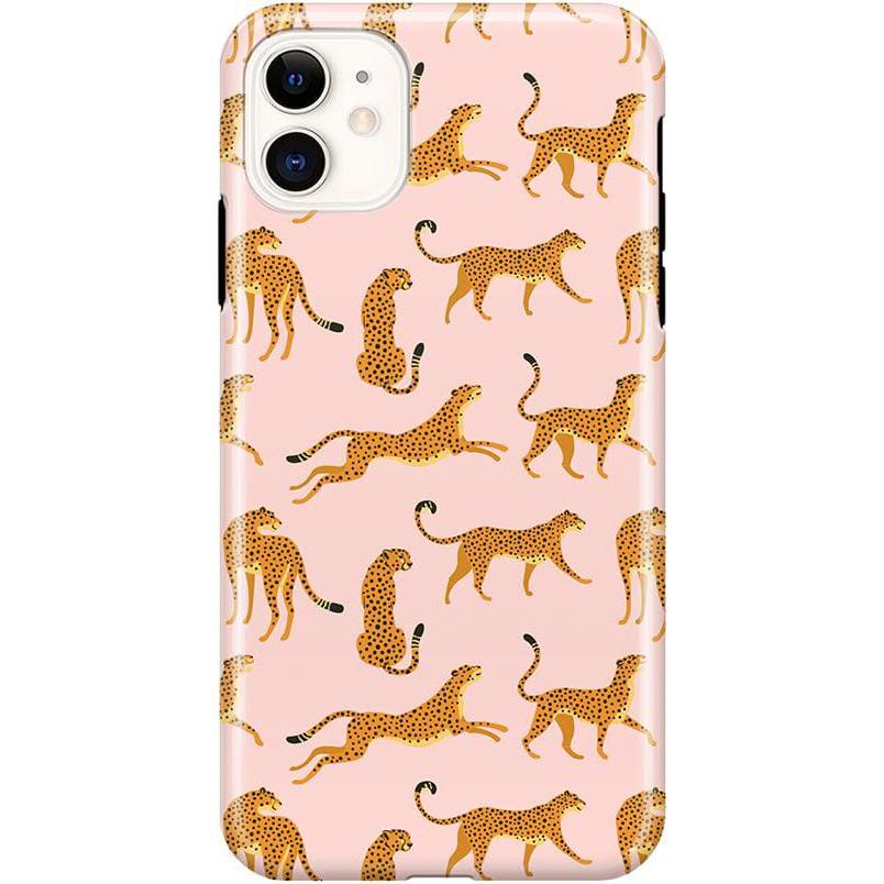 On the Prowl | Pink Leopard Print Case