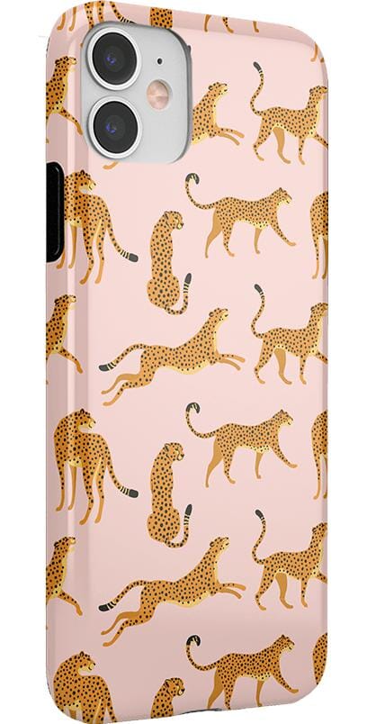 On the Prowl | Pink Leopard Print Case