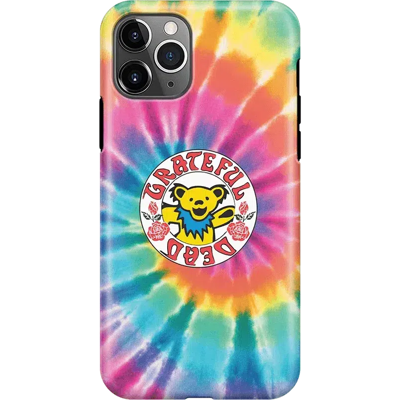 On Tour | Grateful Dead Tie Dye Sticker Case iPhone Case Grateful Dead Classic iPhone 11 Pro Max 